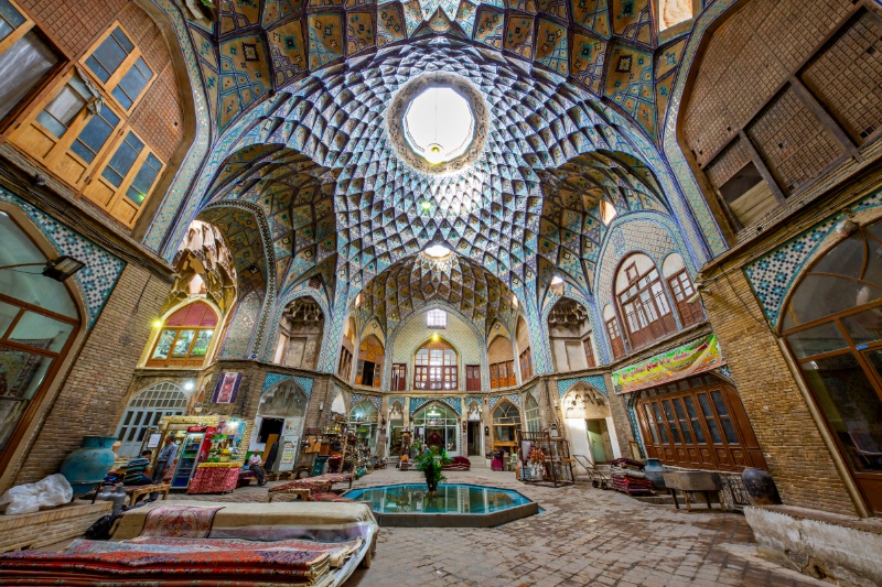 بازار قدیمی کاشان